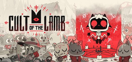 Cult of the Lamb — Steam PC game cover art