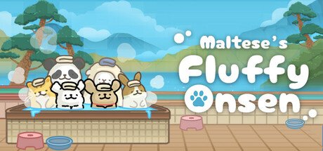 Maltese's Fluffy Onsen — Steam PC game cover art