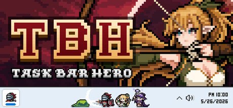 Task Bar Hero — Steam PC game cover art